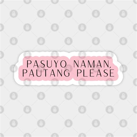 PASUYO (Tagalog).